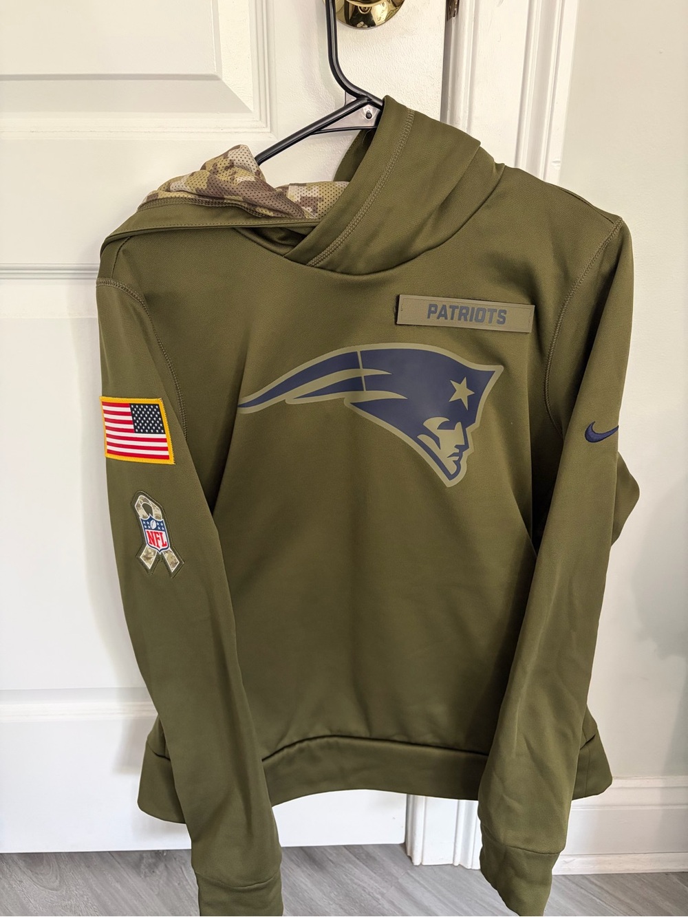 Patriots- Olive Green Men's Pullover